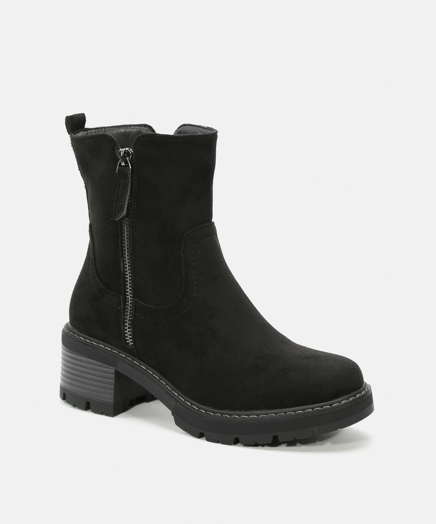 Botines cremallera externa image number null